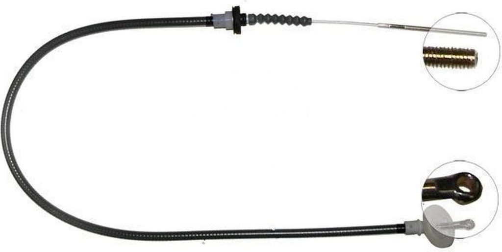 A.B.S. K20460 Kupplungsseil Seilzug für CITROËN C35 Kasten