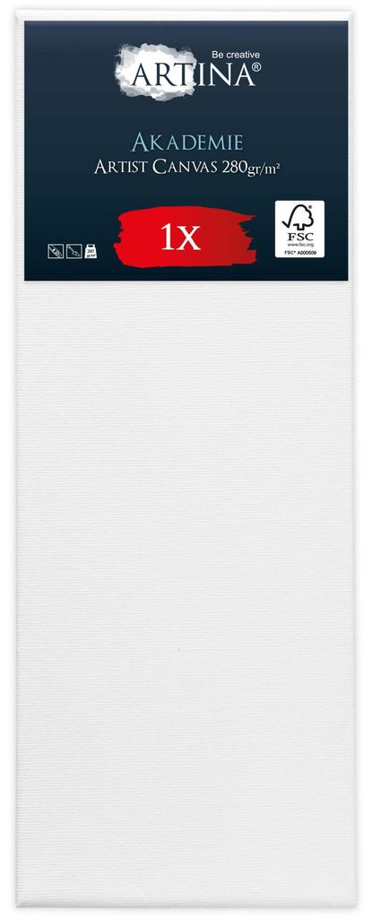 Artina Keilrahmen Leinwand Akademie, 60x160cm
