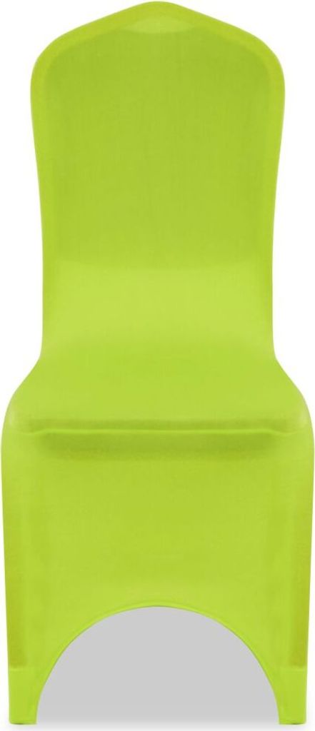 4 Stretch-Stuhlhussen Für Esszimmerstühle – Elastische Bezüge Aus Polyester (Sitz Ca. 35–48 Cm, Dunkelgrün)
