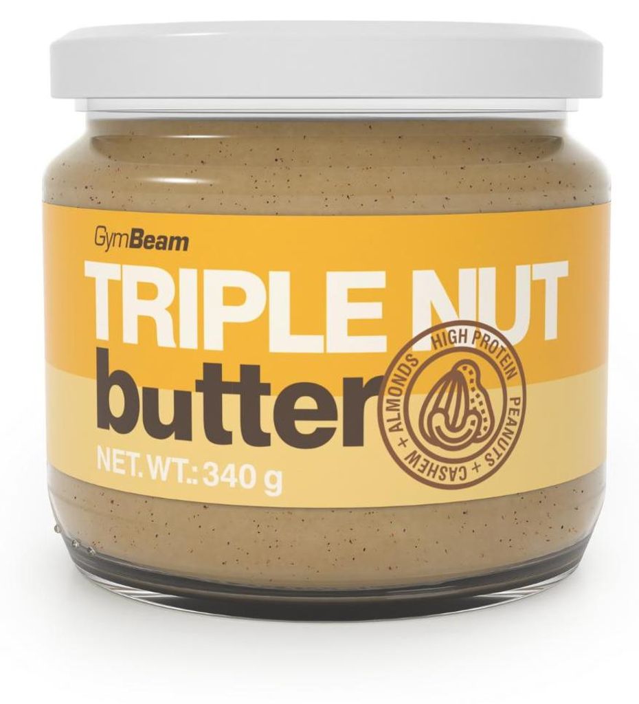 GymBeam - Triple Nussbutter, 340 g