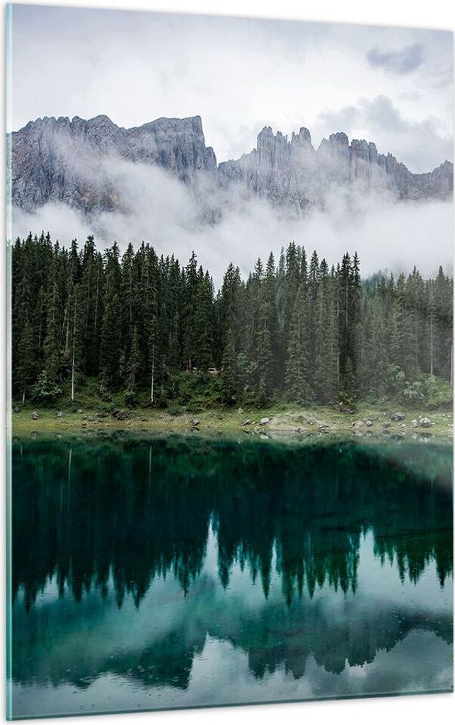 Bilder auf glas - Einteilig - Landschaft Berge Wolken - Produktbild 
