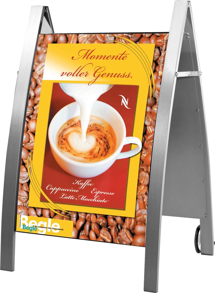 DIN A1 Plakatständer / Kundenstopper TORONTO