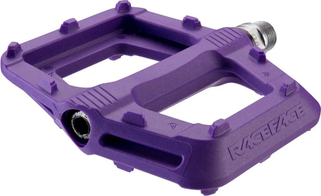 Pédales Race Face Ride Violet : Adhérence et solidité pour votre VTT