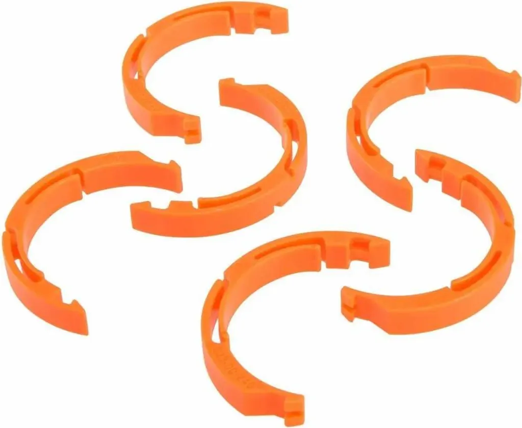 Kit 6 Entretoises Fox X2-0.125 Orange - Volume Spacer haute performance
