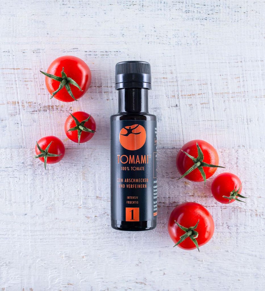 TOMAMI No.1 (90 ml)・Würzessenz・100% Tomate・Mit fruchtiger Tomatennote und wenig Säure