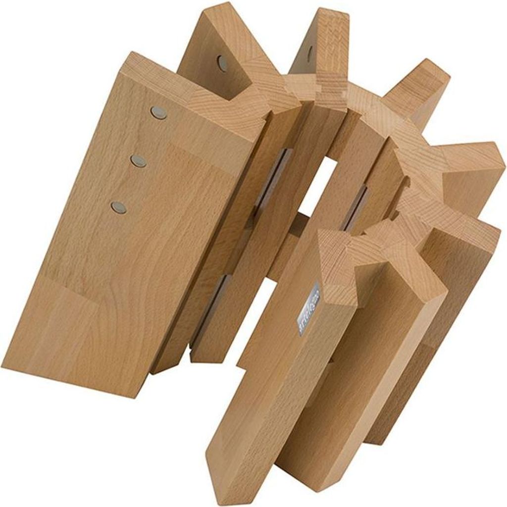 ARTELEGNO PISA Magnetic Beech Wood Knife Stand