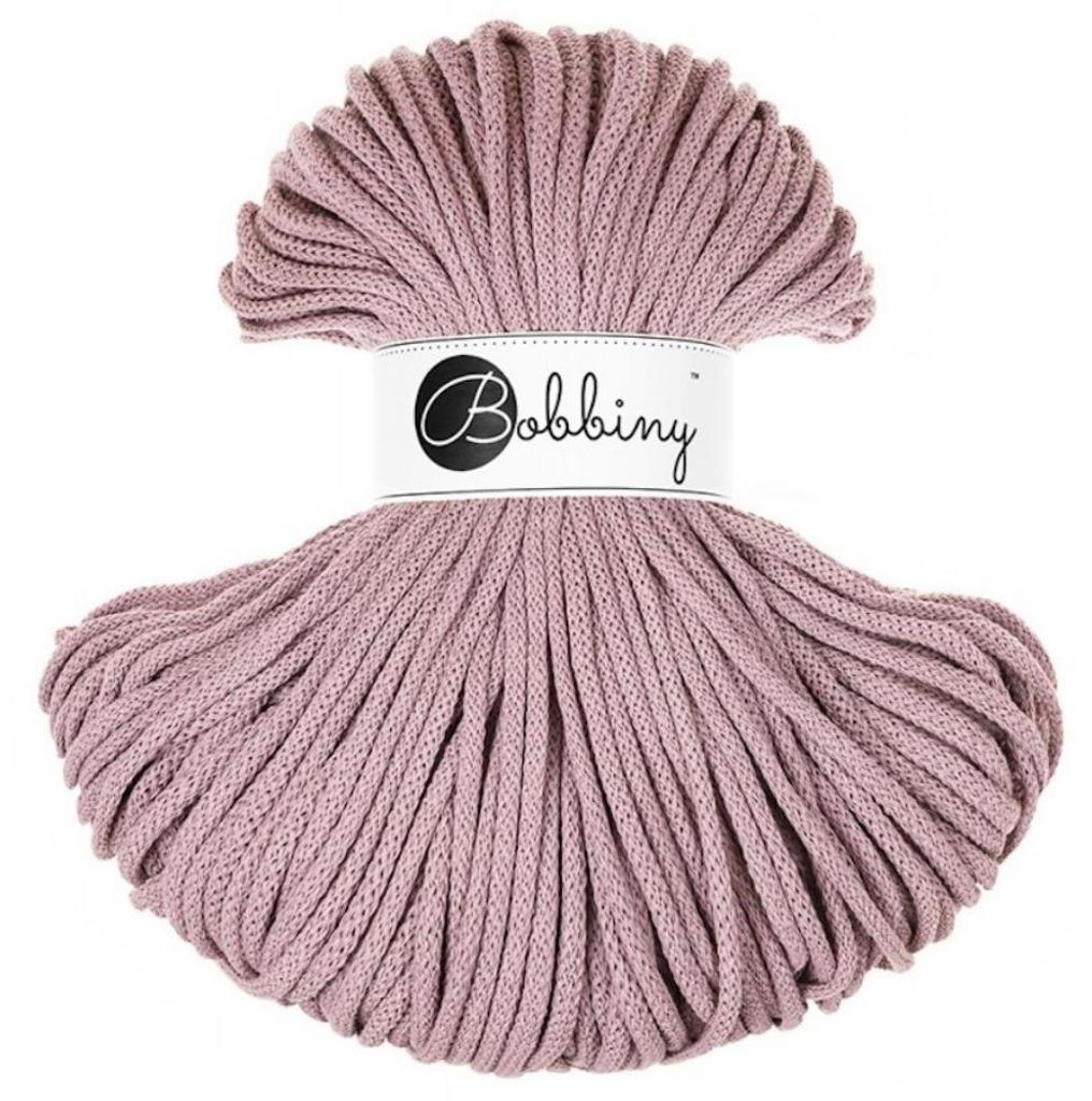 Bobbiny Premium 5 mm 100 m Mauve Schnur Produktbild 