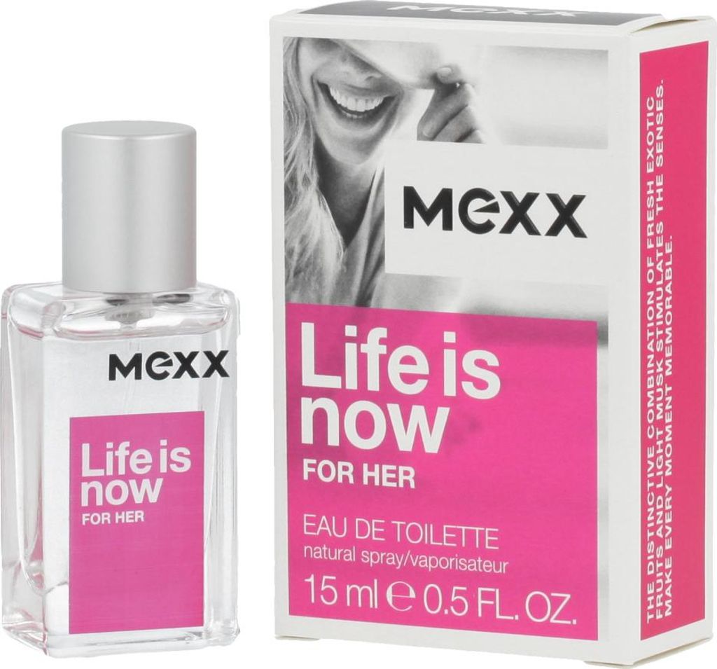 Mexx Life Is Now Eau de Toilette für Damen 15 ml