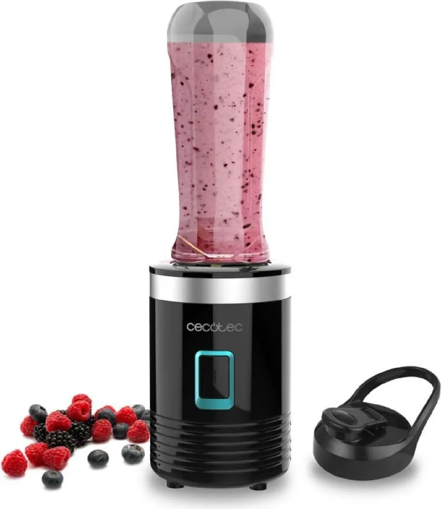 Mini Frullatore Cecotec Power Titanium 300: Smoothie Proteici e Ghiaccio