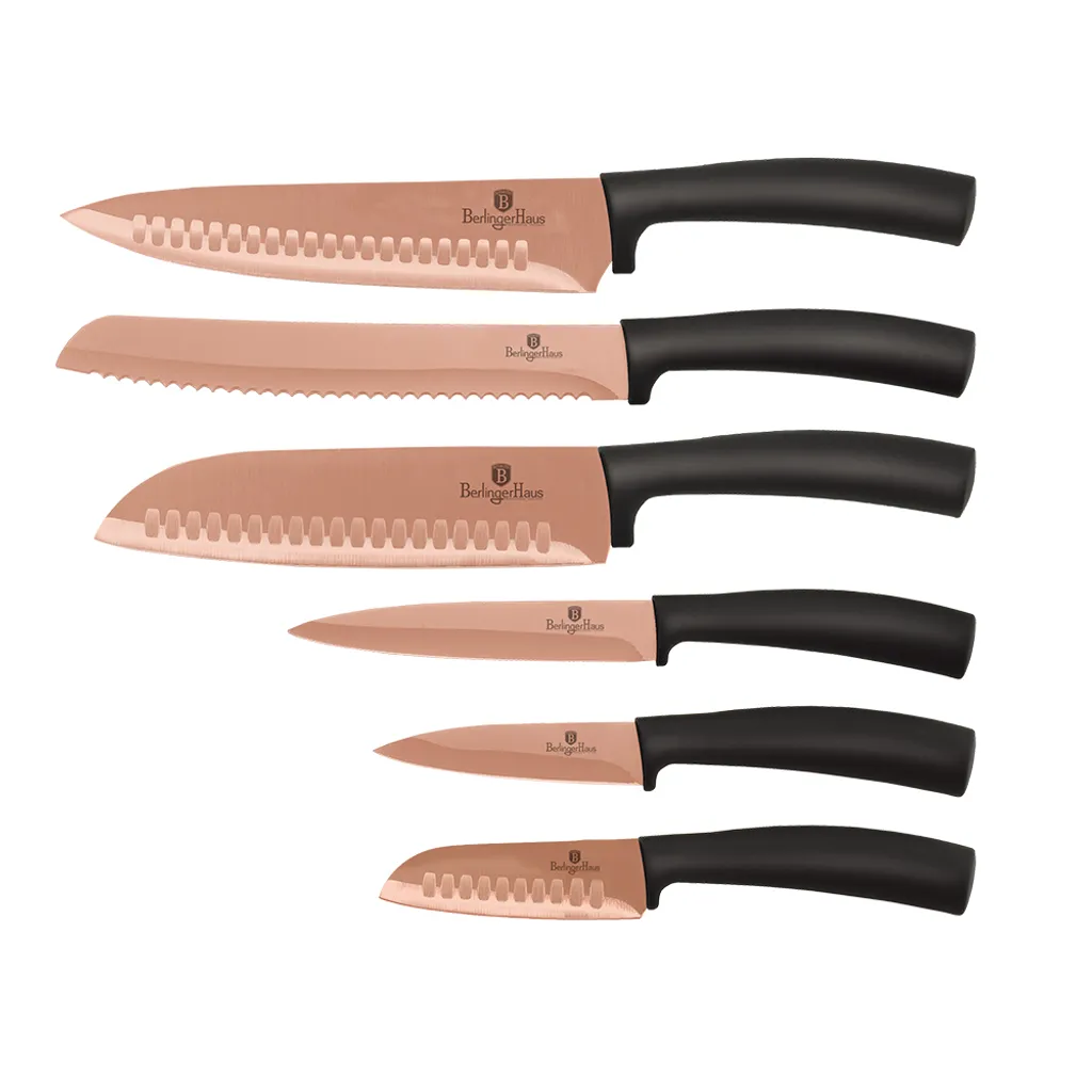 Idea Regalo Cucina: Set Berlinger Haus 31241 Oro Rosa 5 Pezzi