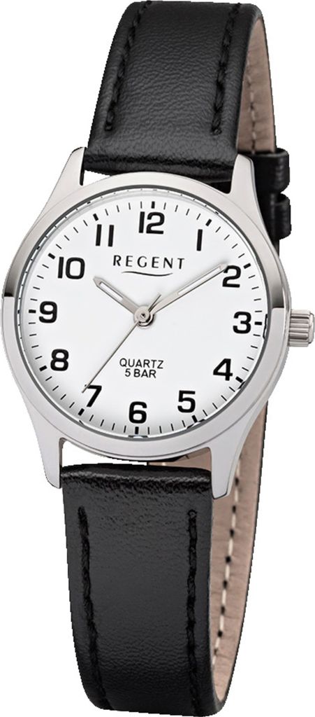 Regent 12111185 Damenuhr Quarz mit Lederband Produktbild 