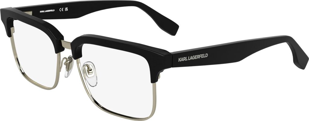 Karl Lagerfeld KL6202 Shiny black 54/17/145 Herren Brillen