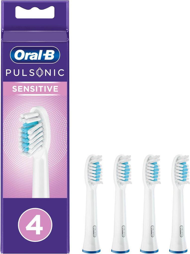 Oral-B Aufsteckbürsten Pulsonic Sensitive 4er Produktbild 1