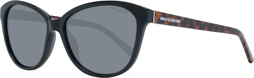 Monture de lunettes de soleil Skechers SE6264 pour homme en noir mat 57