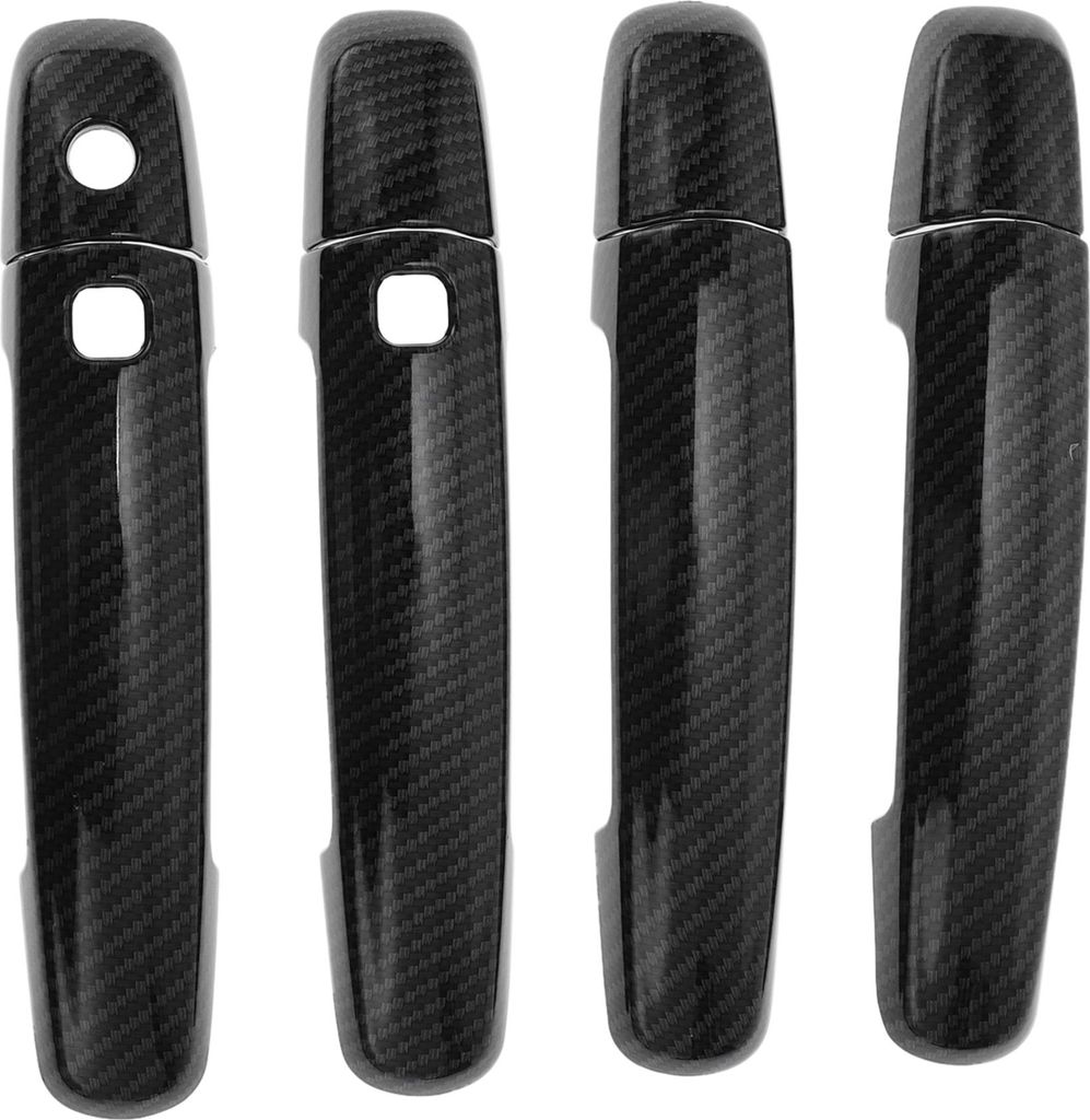 Autotürgriffabdeckung, Seitentürgriffabdeckung, für Suzuki Swift Vitara S-CROSS 2012-2018, ABS Carbon Fiber Black 1 Set
