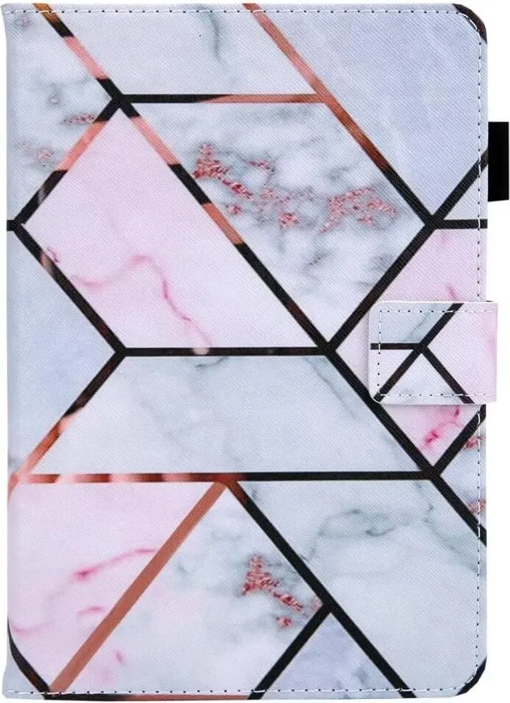 Cover iPad Mini 6 8.3" 2021 Rosa Bianco - Accessorio Fashion Portacarte