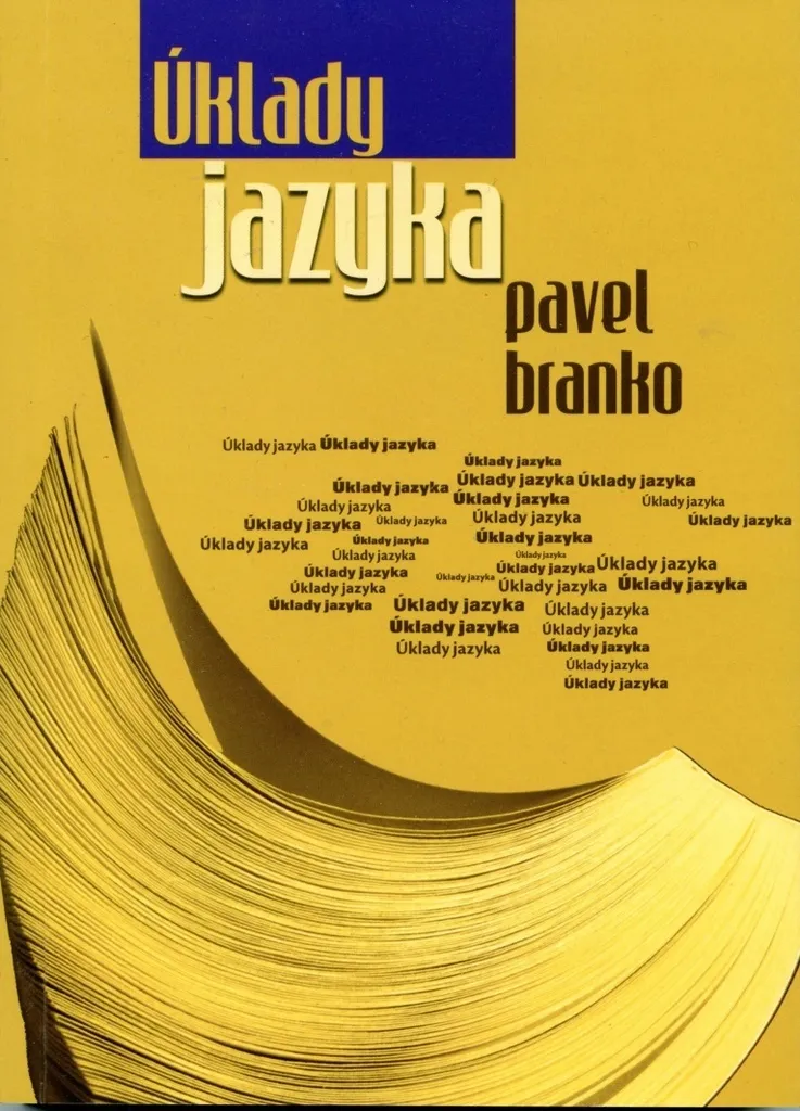 Úklady jazyka par Pavel Branko - Essai linguistique slovaque rare