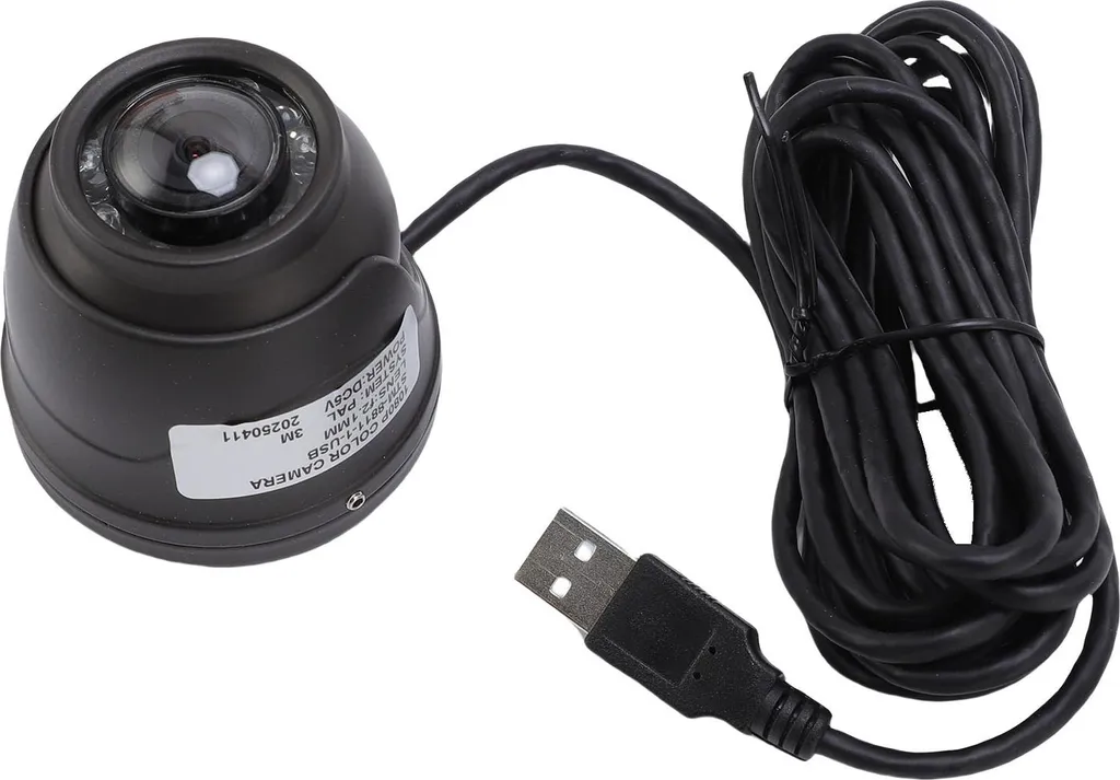 Caméra Dôme HD 1080p pour Véhicule - Boîtier Aluminium Antichoc IP67