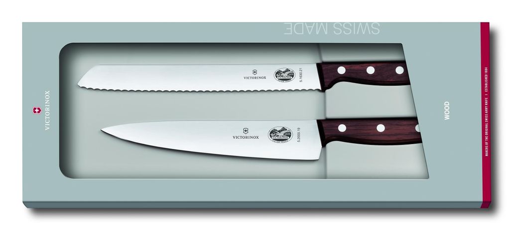 Set di coltelli da cucina Victorinox in legno 2 pezzi Immagine del prodotto 