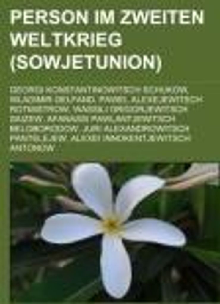 Person im Zweiten Weltkrieg (Sowjetunion)