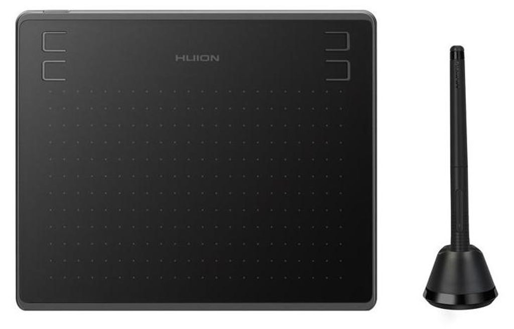 Tavoletta grafica HUION HS64 Nero 5080 lpi 160 x 102 mm USB Immagine del prodotto 