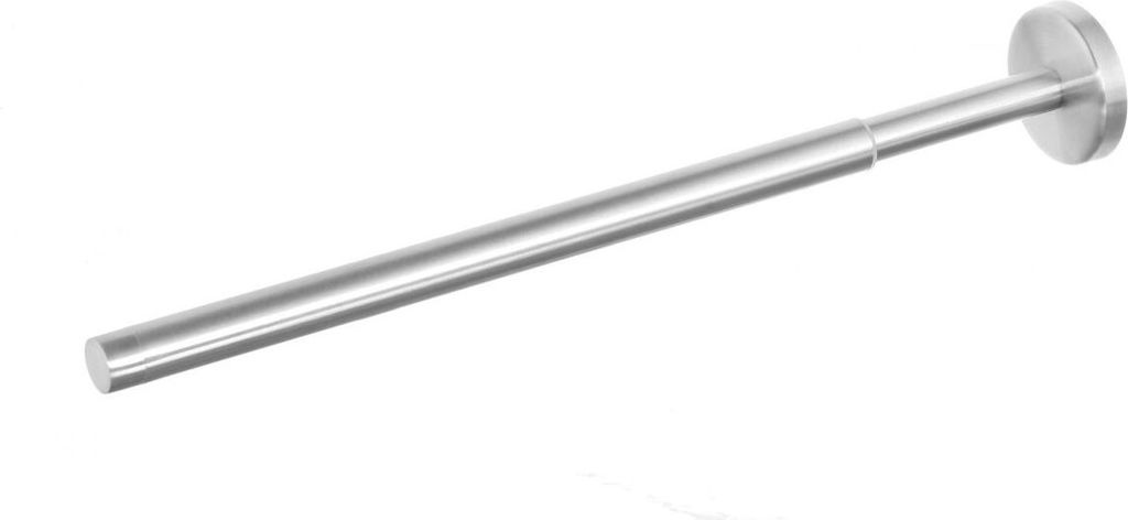 Trendline Teleskop-Handtuchstange Edelstahl gebürstet Simple Round