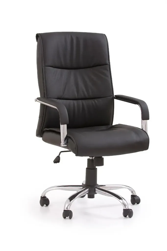 Fauteuil Hamilton : fauteuil club en cuir marron vintage élégant