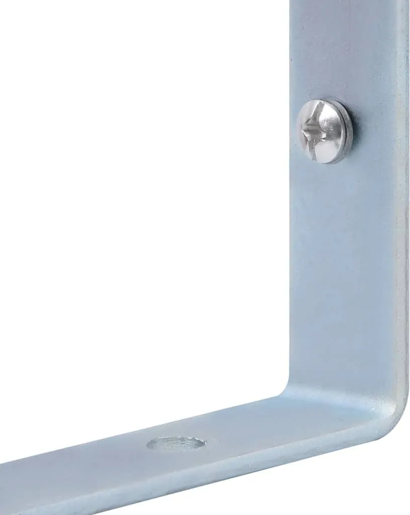 Support poteau clôture rouillé ? Solution acier galvanisé 3 pièces