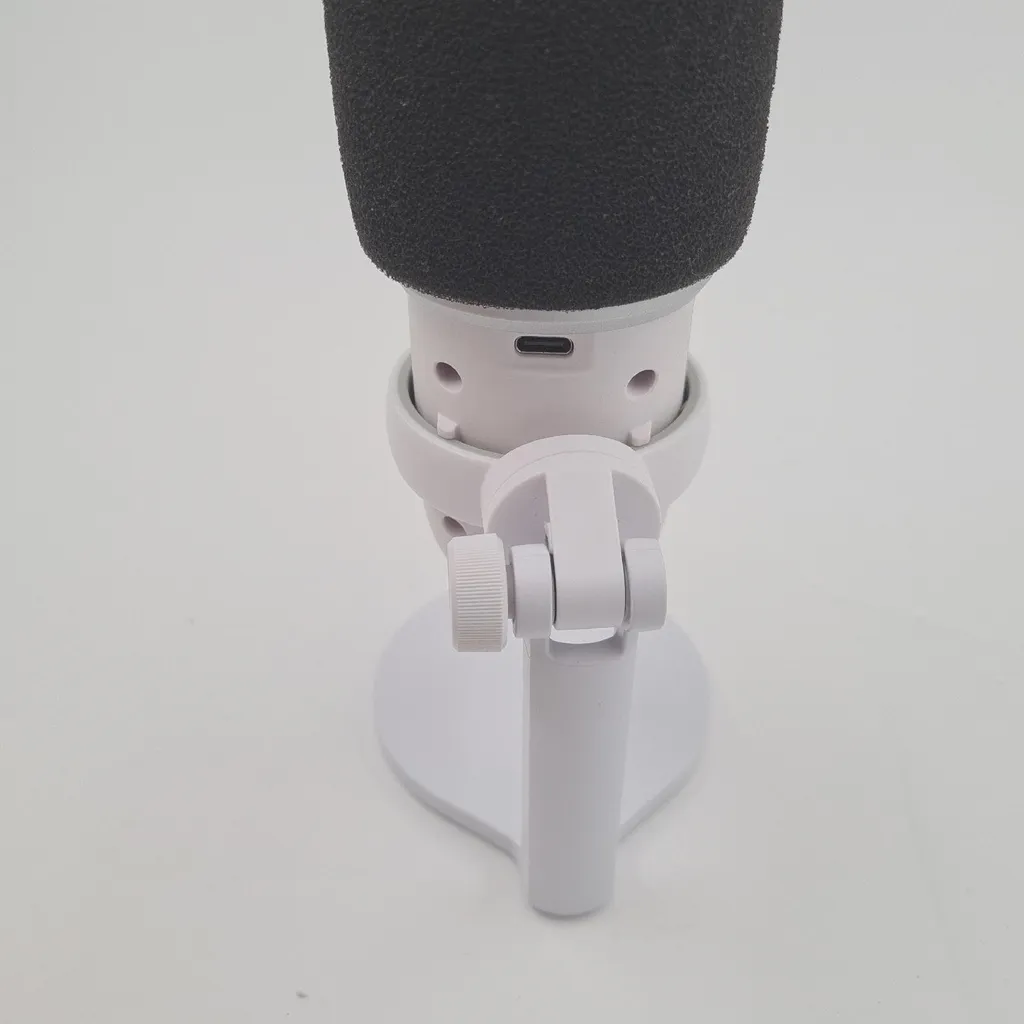 Microphone USB sans Bruit de Fond HyperX SoloCast Blanc PC Mac - 15