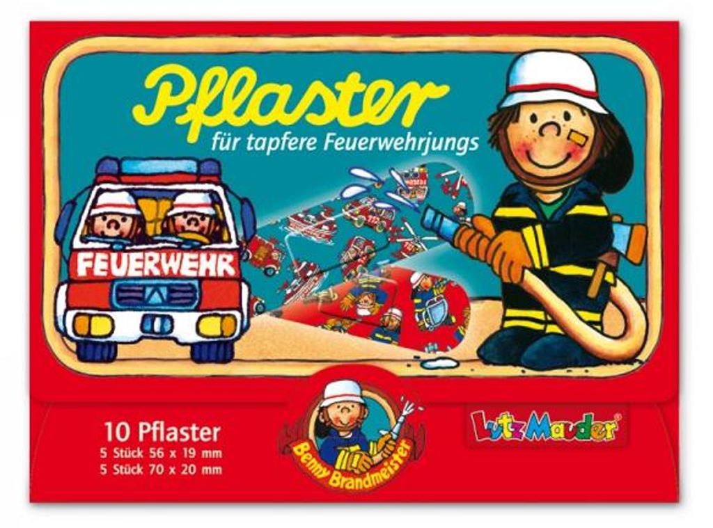 Feuerwehr 10 Pflaster Produktbild 