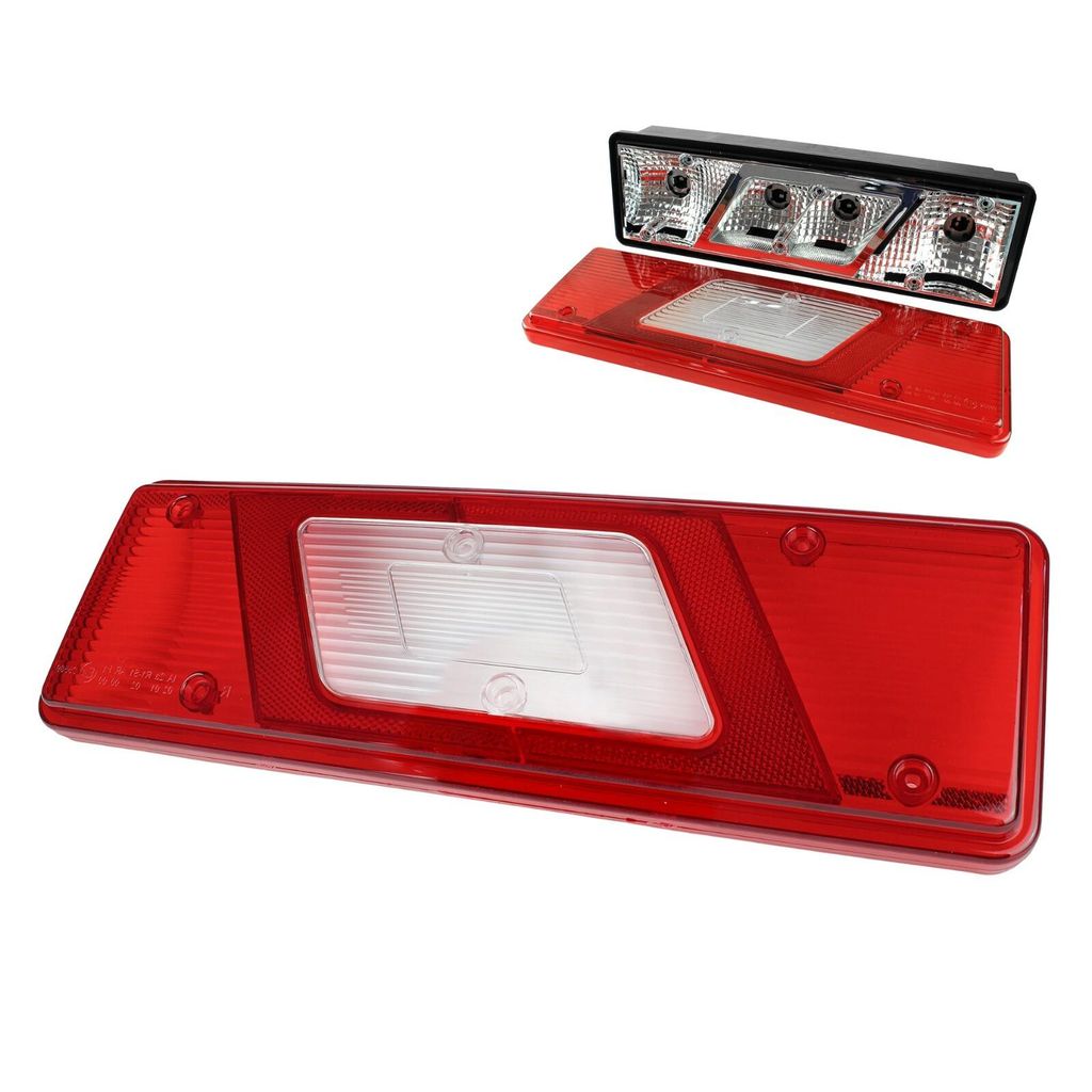 2x Lichtscheibe Rückleuchte Rücklicht fur Ford Transit MK8 1831334 1831256 L+R