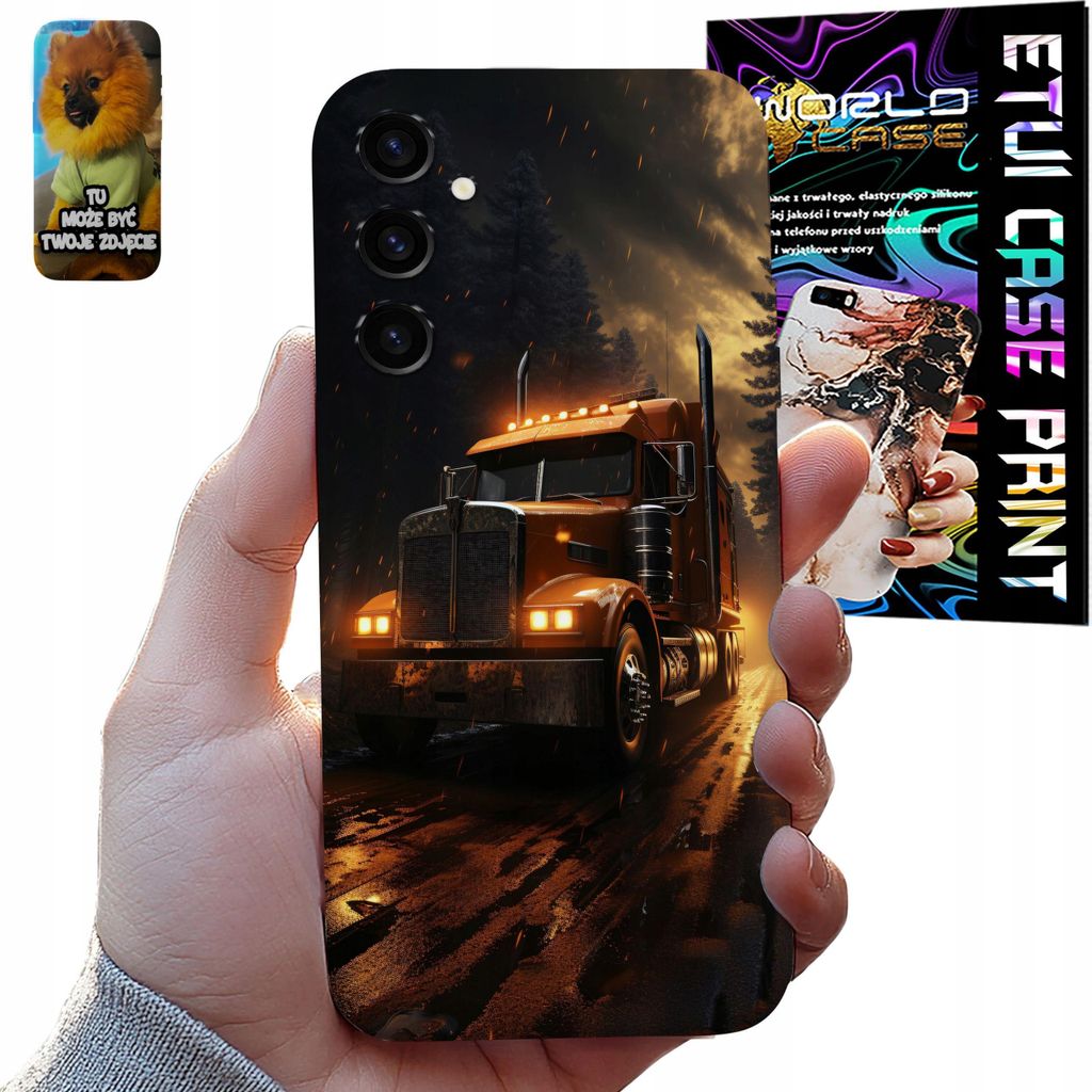 Fall Samsung Galaxy S24 Fe Tir Lkw-Route Entwirft