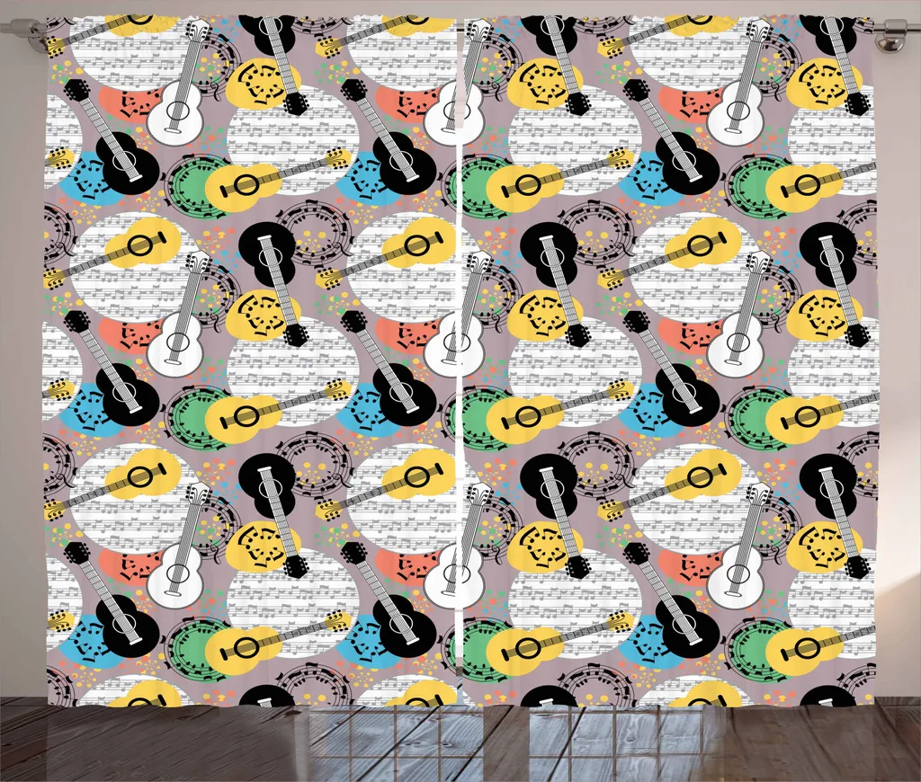 Tenda Rustica Note di Chitarra ABAKUHAUS: Stampa 3D 280x245 cm