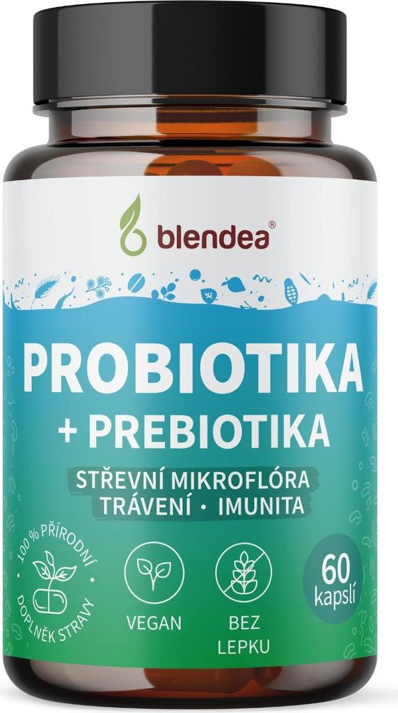 Blendea Probiotika + Prebiotika 60 kapslí Obrázek produktu 