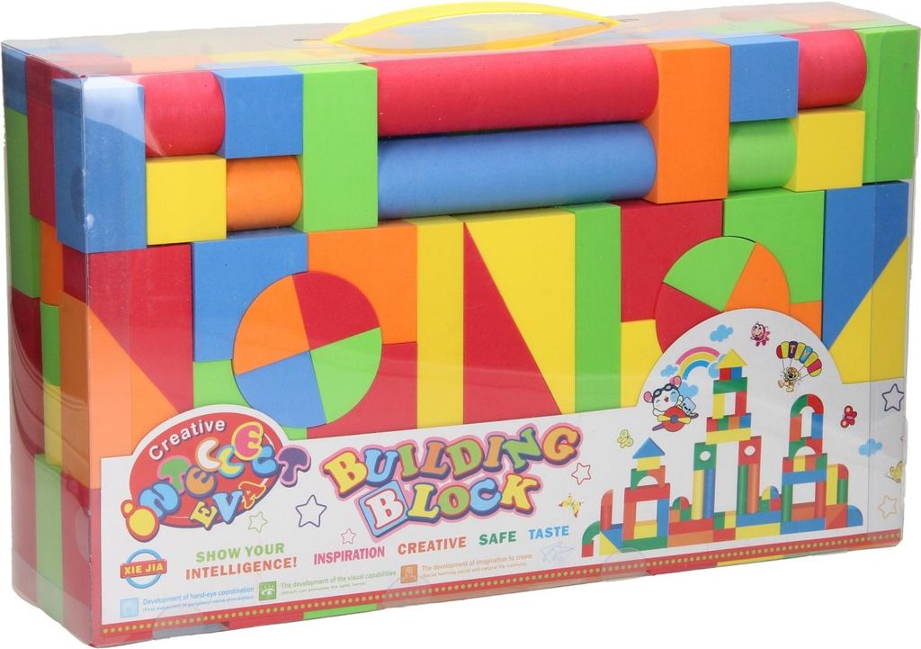Blocchi da costruzione in schiuma, 131dlg. Immagine del prodotto 