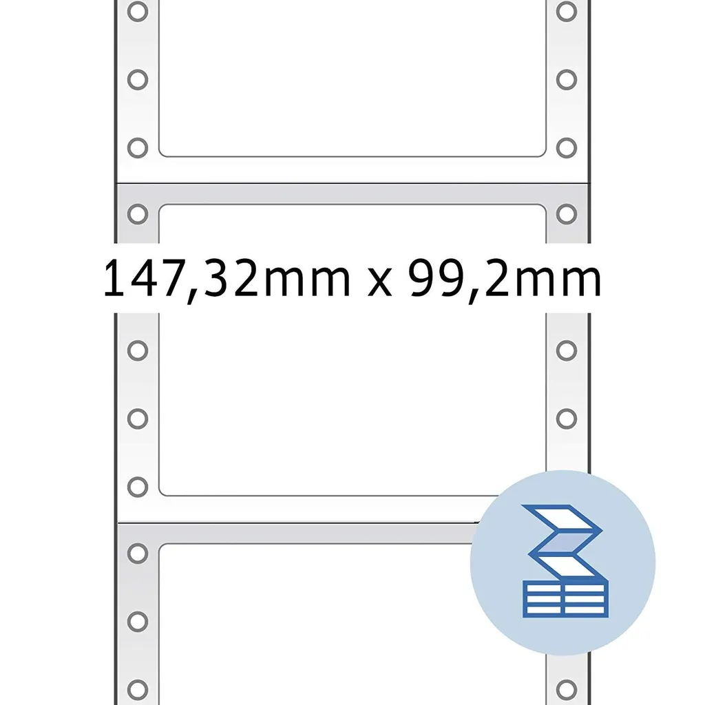 Etichette Computer Bianche 68,58x35,7 mm - Carta Opaca 4000 pz Prezzo