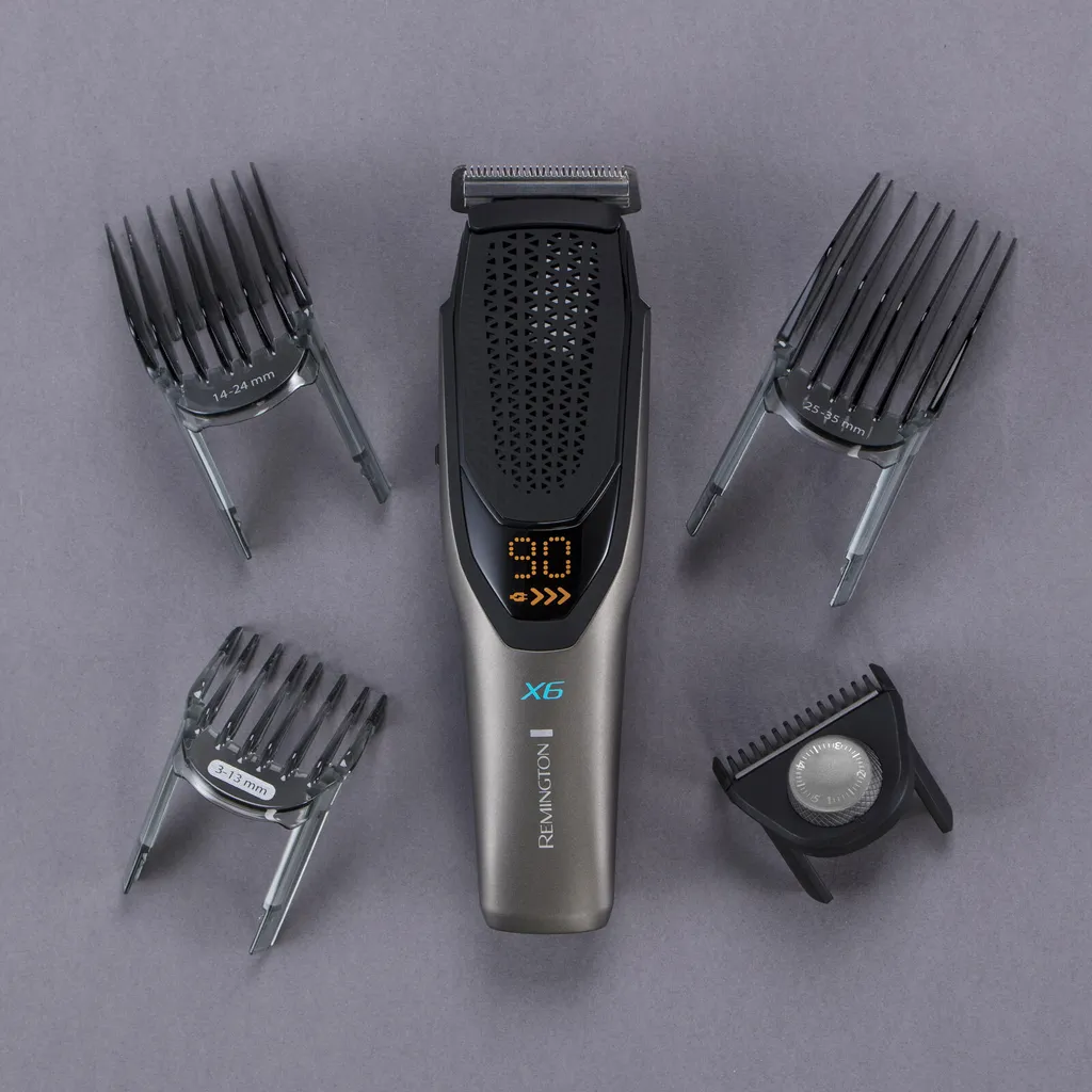 Remington HC6000 Power-X Series X6 Tondeuse Cheveux Noir et Gris V5 - 12