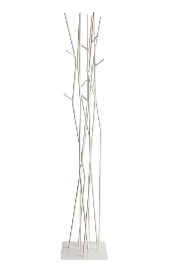Covo Latva Designer‐Kleiderständer – Skandinavischer Garderobenständer – Baumkronen‐Design von Mikko Laakkonen – 178 cm Höhe (weiß)