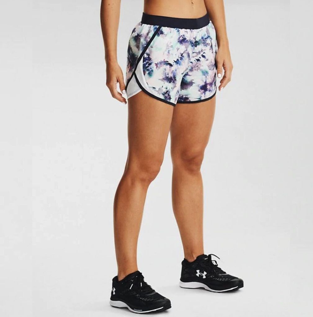 Shorts UNDER ARMOUR Fly By 2.0 bedruckt Mint Mehrfarbig XS