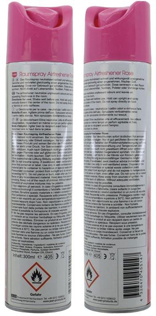 Charm Raumspray Rose (300ml Dose) Produktbild 