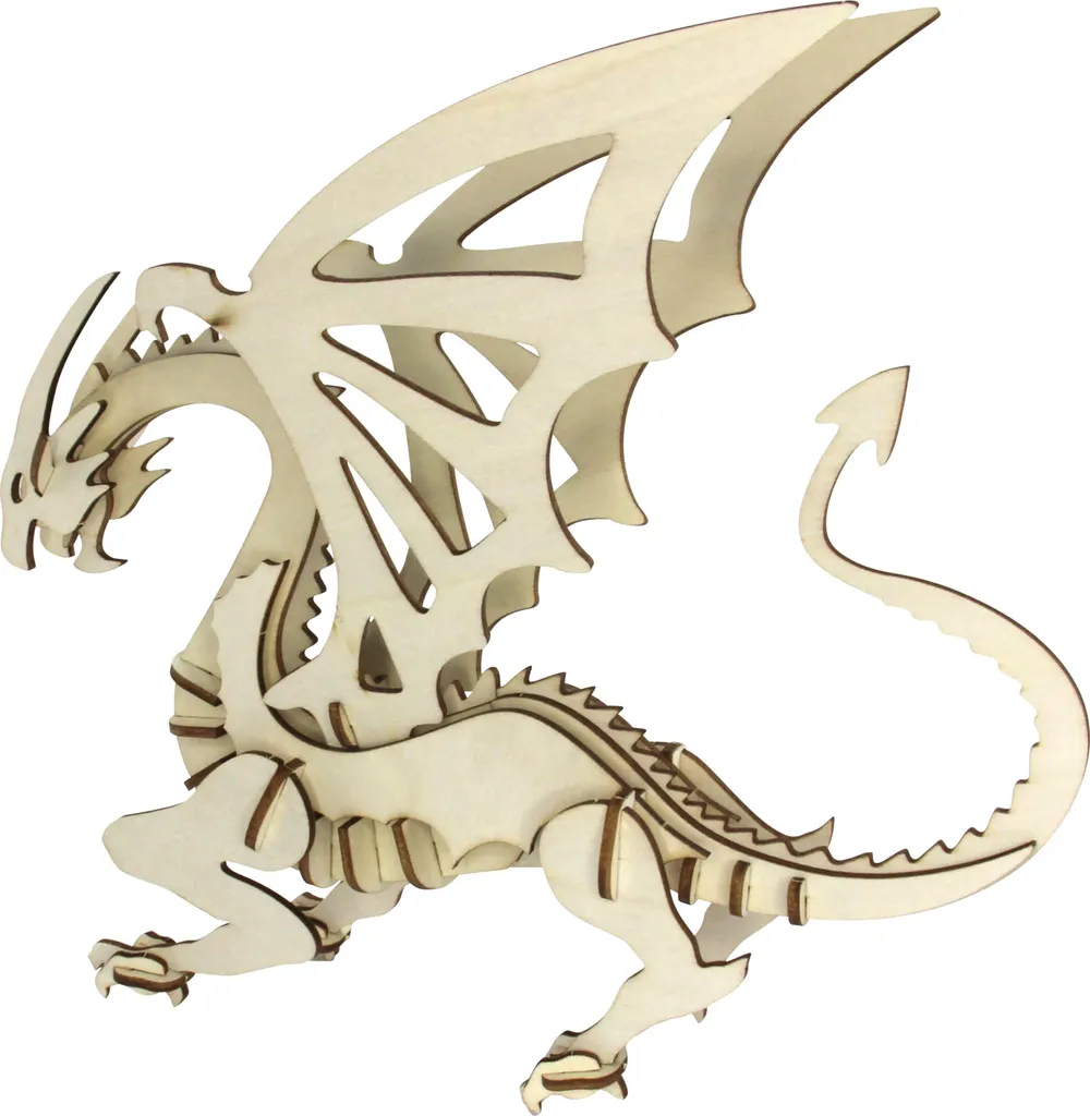 Puzzle 3D Dragon SOL-EXPERT - Activité manuelle et cadeau pour enfant