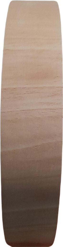 BD ART Runder Spiegel 50 cm Natur-Sperrholz LP hohes Profil Produktbild 