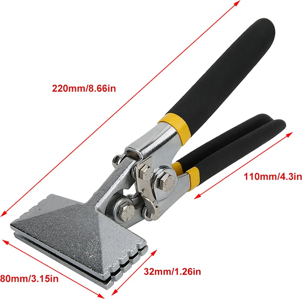 Pince à plier les tôles manuelle : finissez vos angles sans effort ni trace