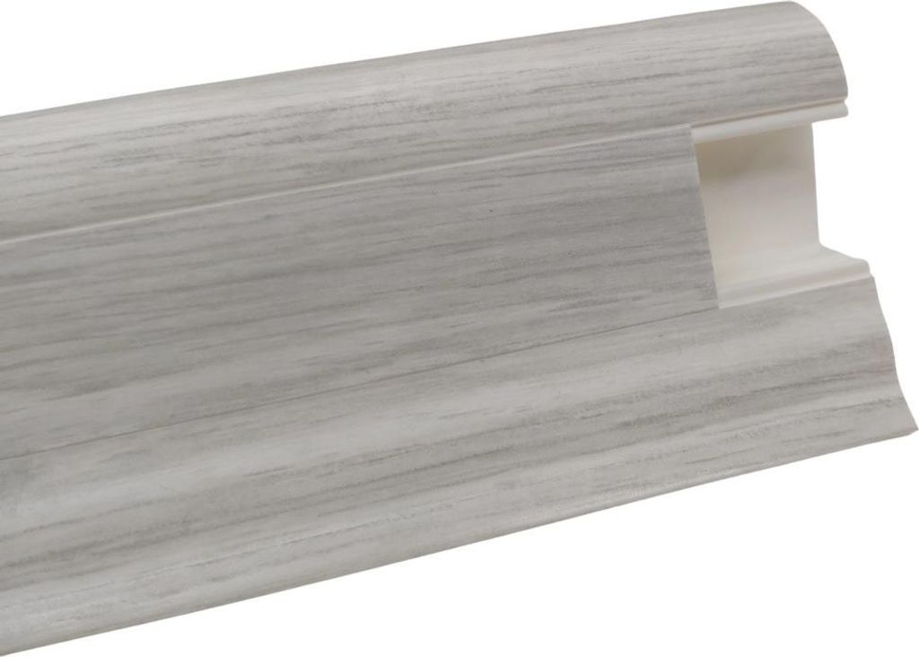 Listwa przypodłogowa SLK50 W648 Dąb biały 2 m - Narożnik Zdjęcie produktu 