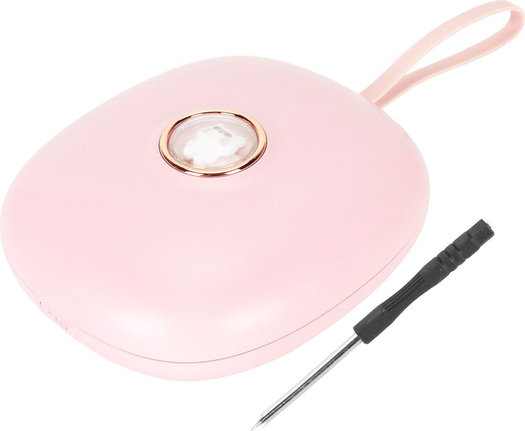 Vibrating Digital Alarm Clock Portable LED Electronic Digital Alarm Clock for Heavy Sleepers Students Children Rose Pink