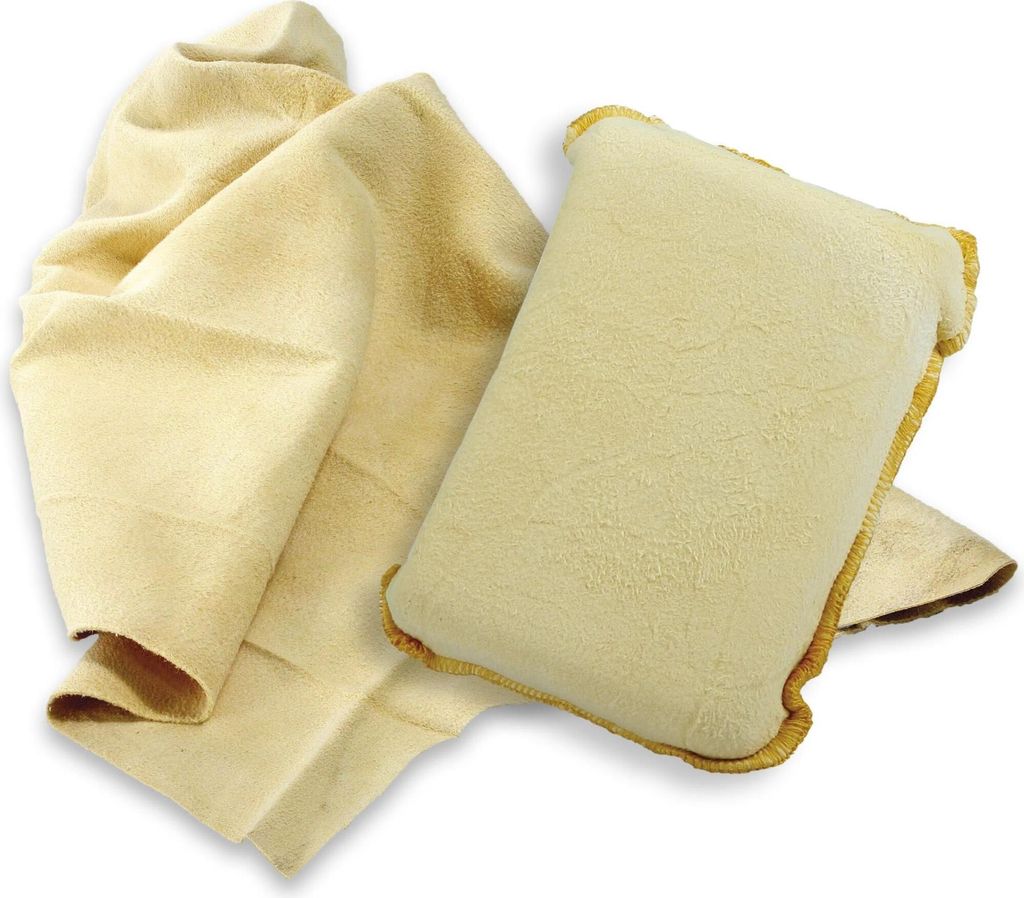 Jelenice pravá přírodní - s houbou na vysoušení 40x50cm Obrázek produktu 