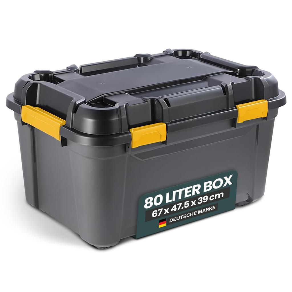 Kreher® Bunker Tough Aufbewahrungsbox 80L - extrem robuste Produktbild 