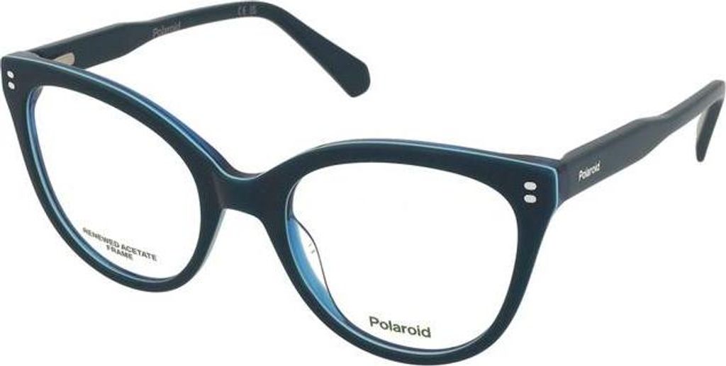 Polaroid Brille PLD D585 PJP, UV-Filter, Vollrandgestell, flexible Gelenke
