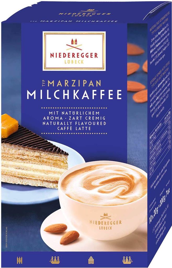 Niederegger - Marzipan Milchkaffee - 10er 200g Produktbild 