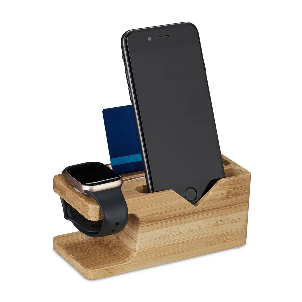 Stazione Ricarica RD44735 Bambù | Arredo casa Smart & Zen